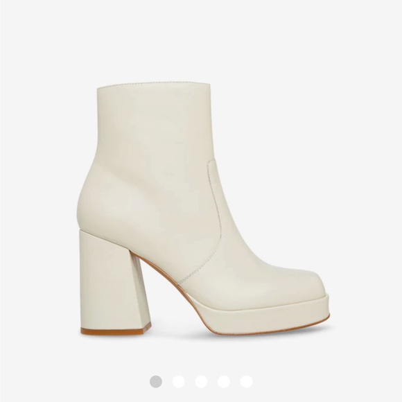 Steve Madden Enzo Bone Leather Boot Size 8.5 - Picture 1 of 3